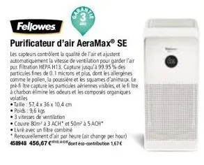 purificateur d'air fellowes