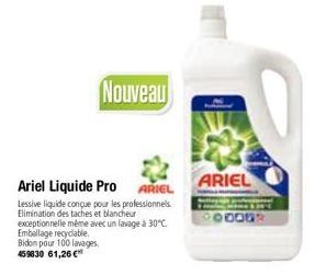 lessive liquide Ariel