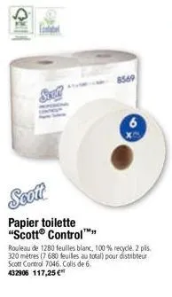papier toilette scott