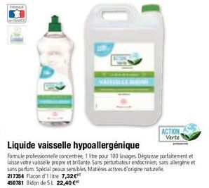 liquide vaisselle 