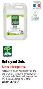 nettoyant sols 