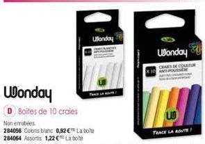 Ulonday  Wonday  CRAS DE COULEUR ANTIPOUSSER 