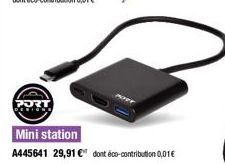 Mini station  A445641 29,91 € dont éco-contribution 0,01€ 