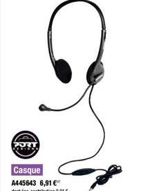 Casque  A445643 6,91 € dont éco-contribution 0,01 €  