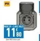 IP55  PRISE 2P+TAVEC VOLET  1180  DoneD2- O 