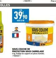 615  3990  MASLEN  8  SOUS-COUCHE DE PROTECTION SOUS CARRELAGE 6kg Protege les supports de  SOUS-COUCHE  PUTE 