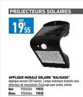 PROJECTEURS SOLAIRES  1955  