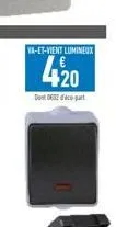 va-et-vient lumineux  420  do 0632-