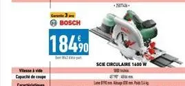 scie circulaire bosch