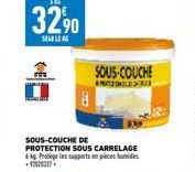 8  SOUS-COUCHE DE PROTECTION SOUS CARRELAGE 6kg Protege les supports de  SOUS-COUCHE  PUTE 