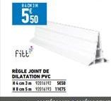 WACHIM  550  Fitt  RÈGLE JOINT DE DILATATION PVC 