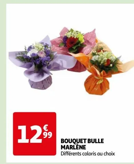 bouquet bulle marlène