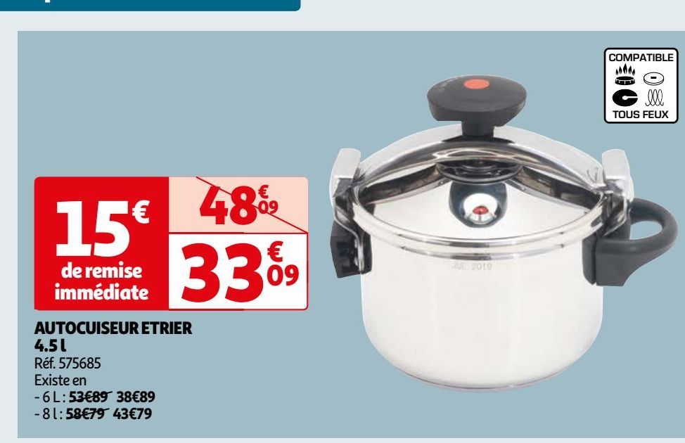 AUTOCUISEUR ETRIER 4.5 l