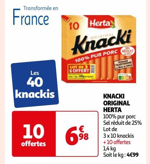 Knacki original Herta