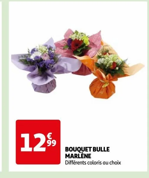 bouquet bulle marlène