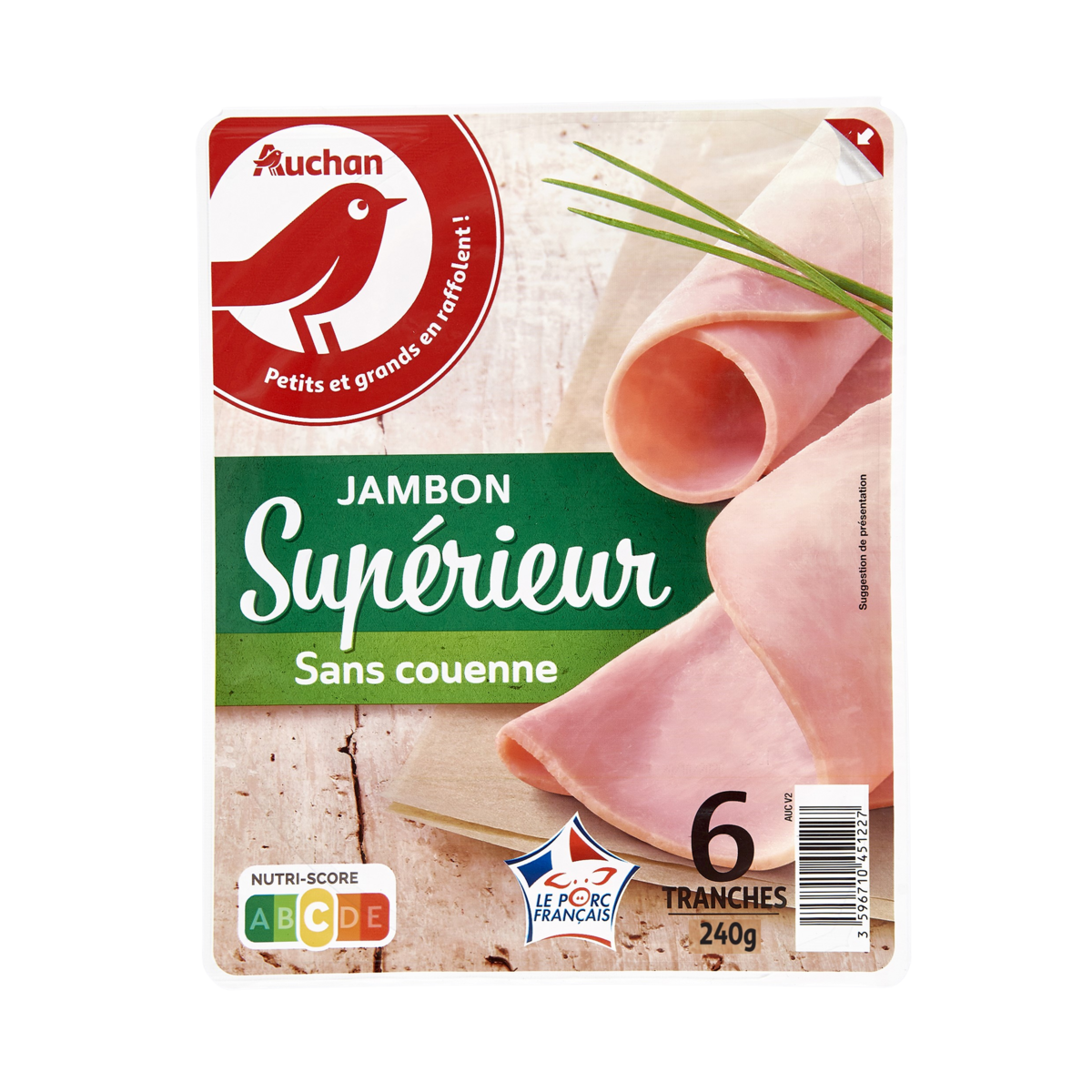 JAMBON SUPÉRIEUR AUCHAN