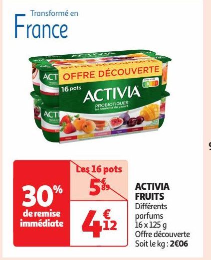 ACTIVIA FRUITS