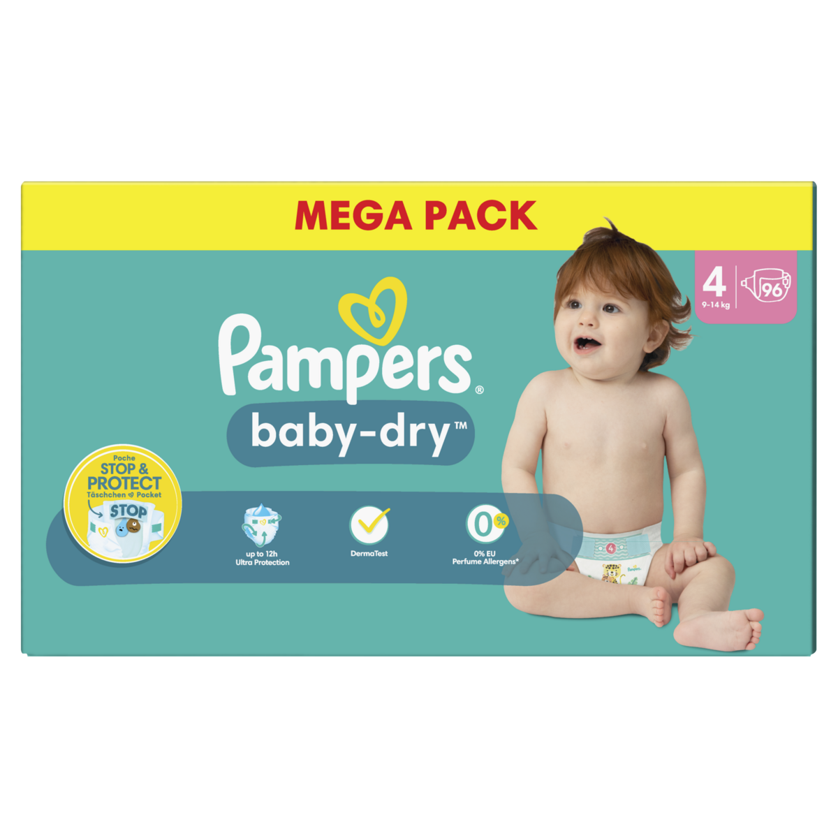 CHANGES BABY DRY MÉGA PAMPERS