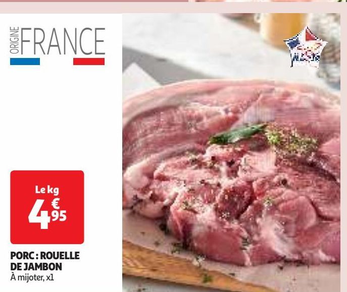 PORC : ROUELLE DE JAMBON