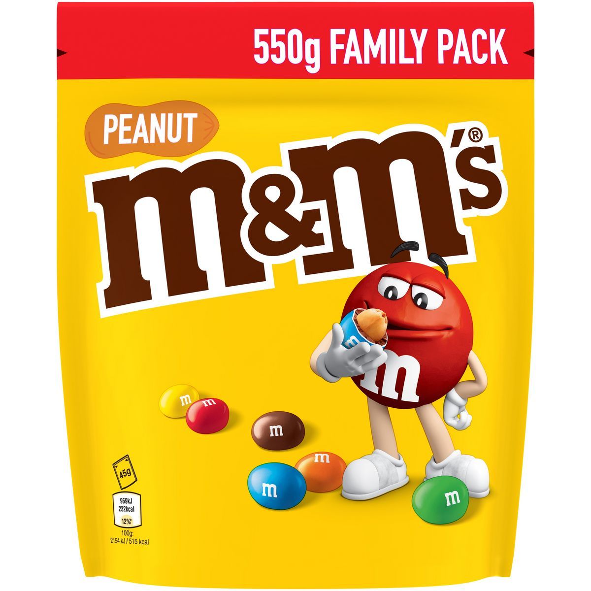 FAMILYPACK PEANUT M&M'S