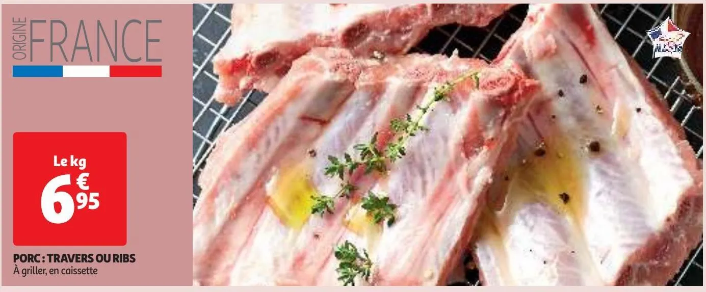 porc : travers ou ribs