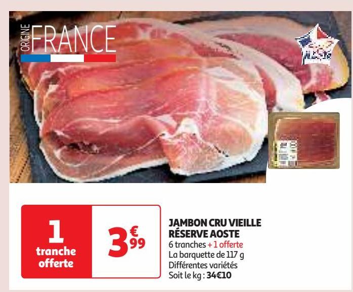  JAMBON CRU VIEILLE RÉSERVE AOSTE