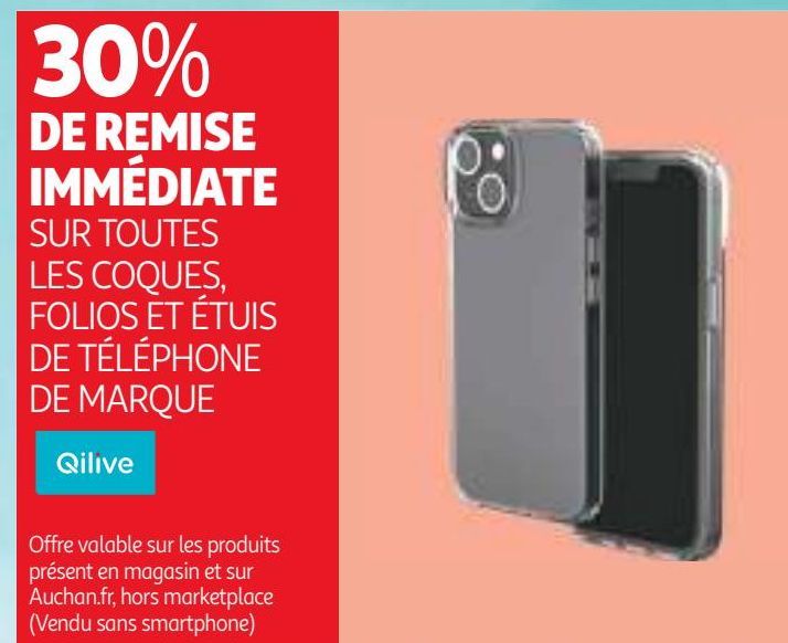 TOUTES LES COQUES, FOLIOS ET ÉTUIS DE TÉLÉPHONE DE MARQUE QILIVE