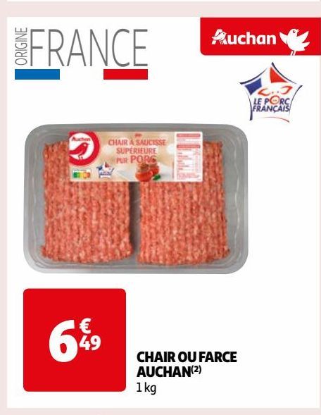 CHAIR OU FARCE AUCHAN