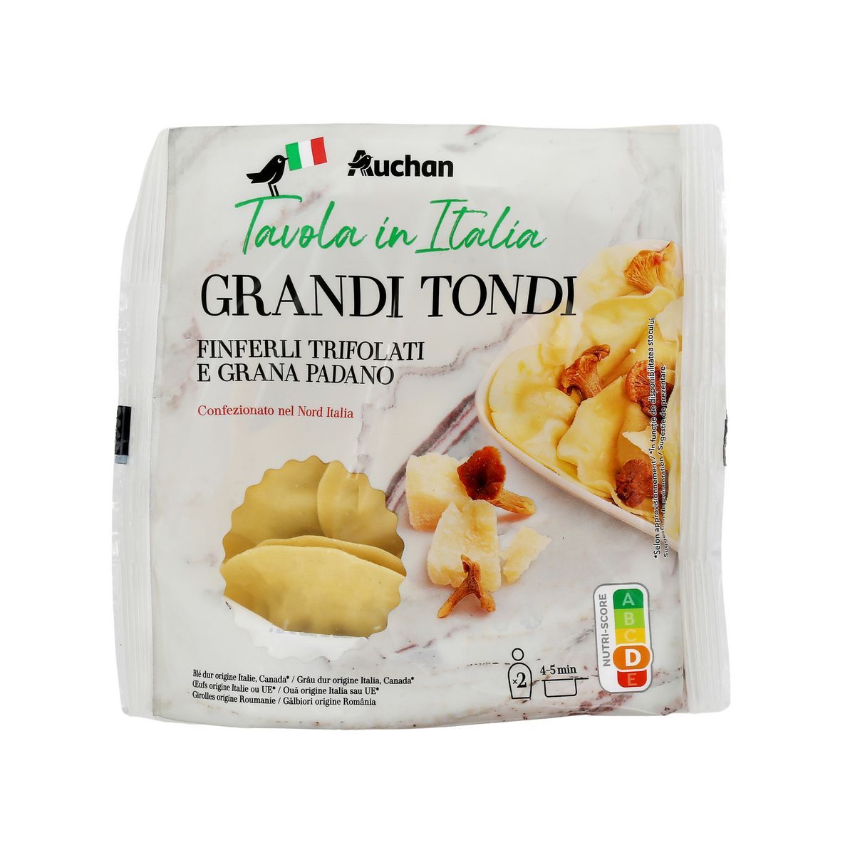 GRANDI TONDI AUCHAN TAVOLA IN ITALIA