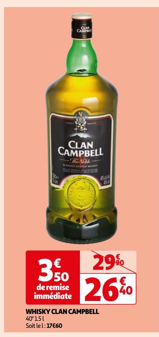 WHISKY CLAN CAMPBELL 