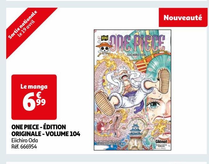 ONE PIECE - ÉDITION ORIGINALE - VOLUME 104 