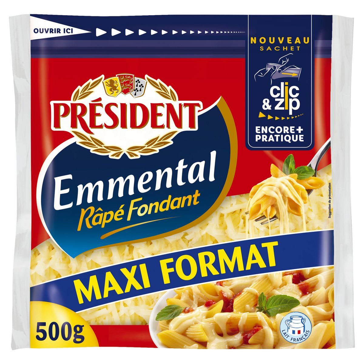 EMMENTAL RÂPÉ PRÉSIDENT 