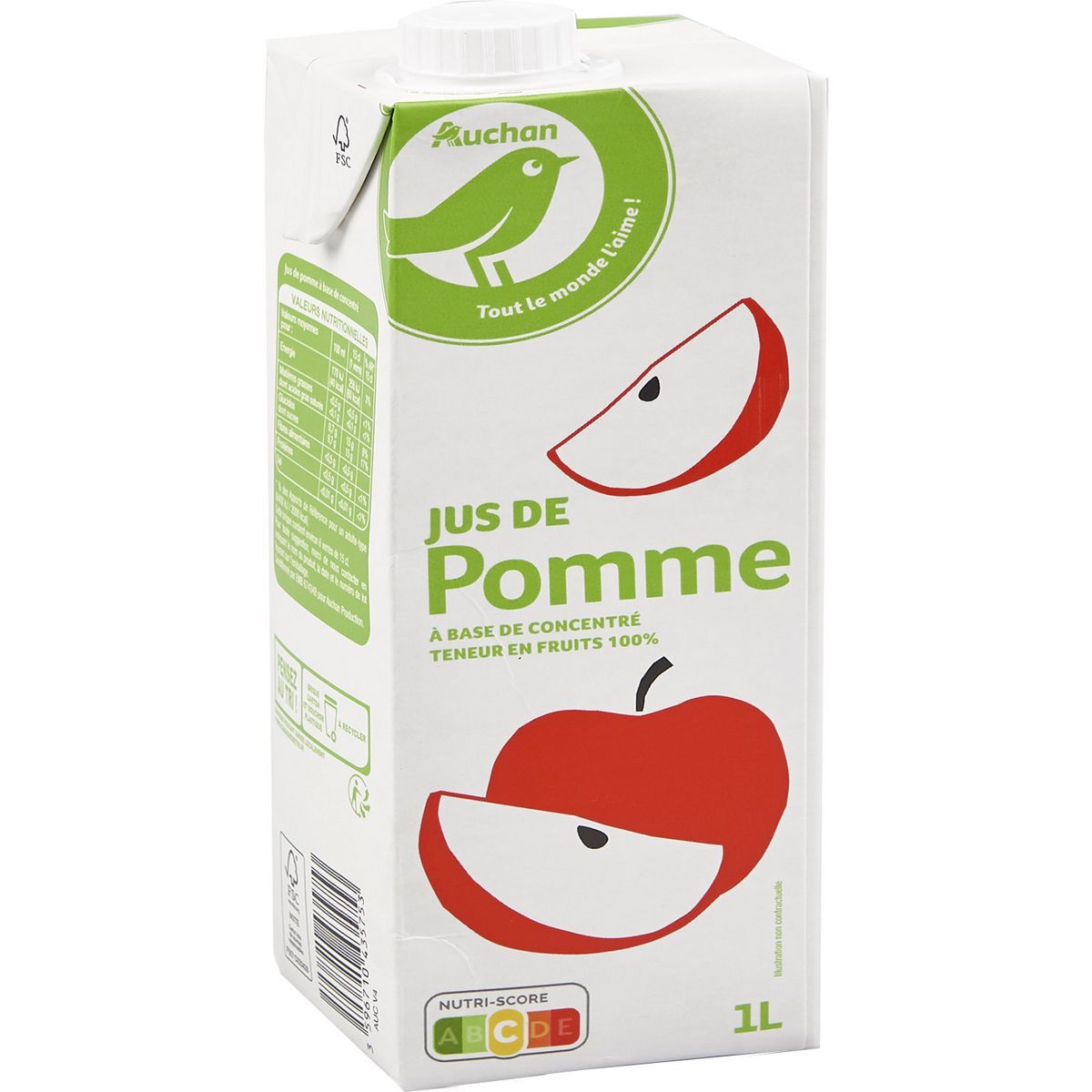 JUS POMME POUCE