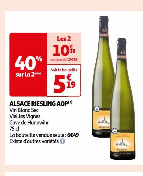 ALSACE RIESLING AOP