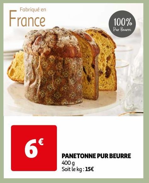 PANETONNE PUR BEURRE