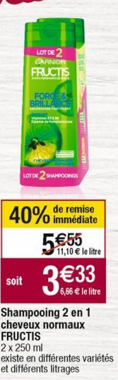 shampoing Garnier