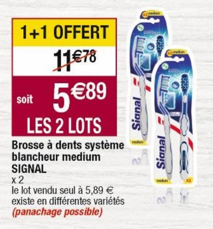 brosse à dents Signal