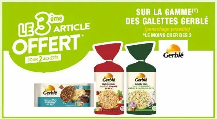 galettes gerblé