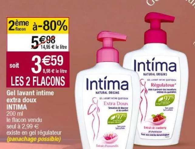 gel douche intima