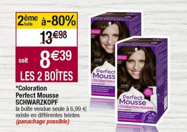 mousse pour cheveux Schwarzkopf