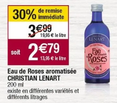 eau aromatisée