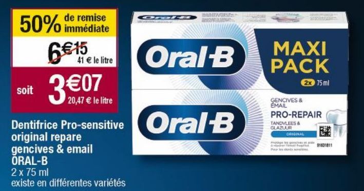 dentifrice Oral-B