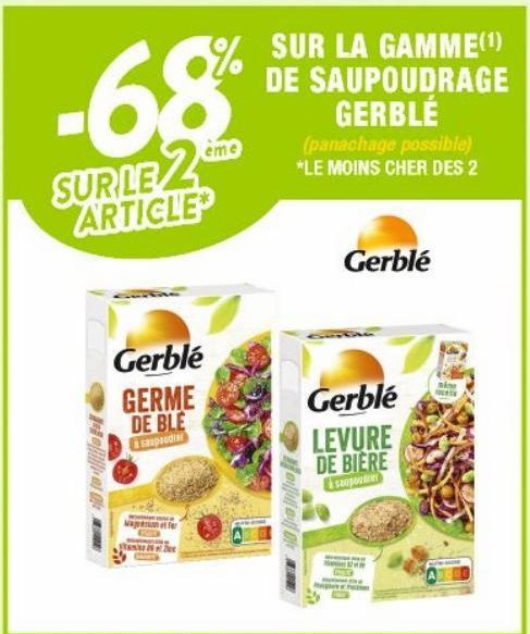 levure de bière Gerblé