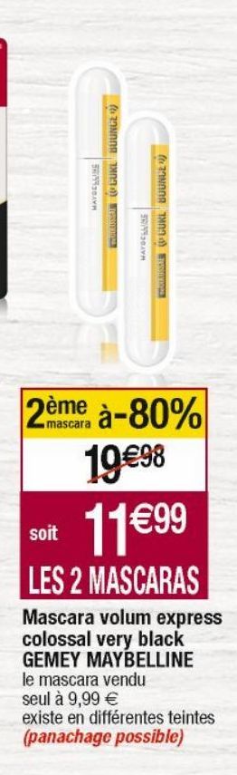 mascara MAYBELLINE