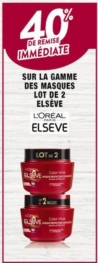 masque de beauté L'Oréal