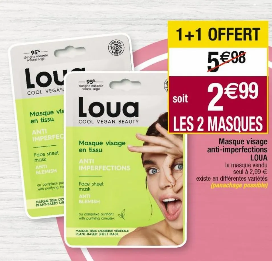 masque de beauté loua