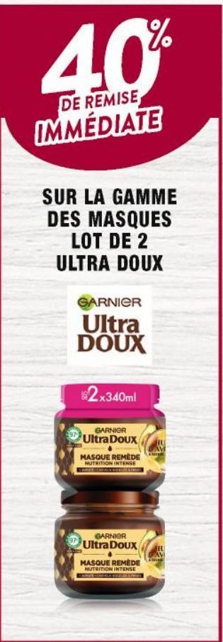 masque de beauté Garnier