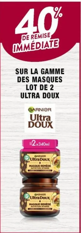 masque de beauté garnier