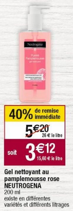 cosmétique Neutrogena