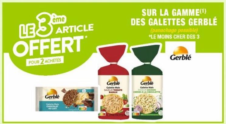 galettes Gerblé